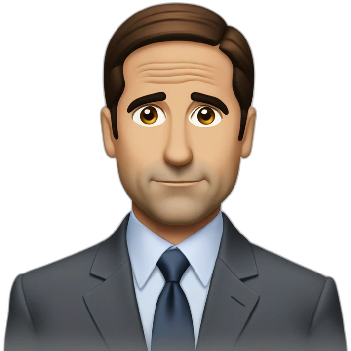 Michael Scott meme from office tv series emoji
