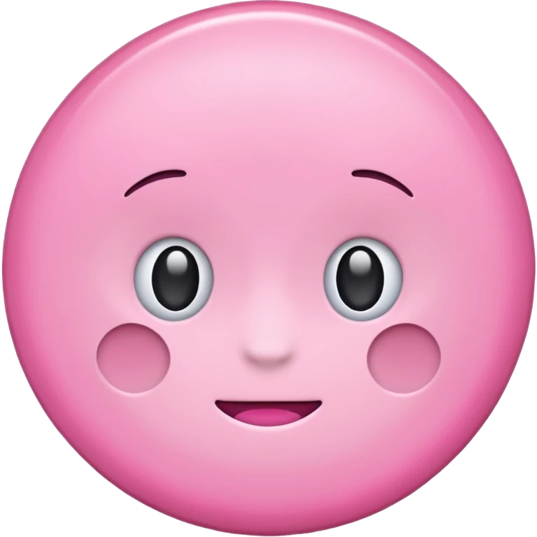 Pink circle emoji