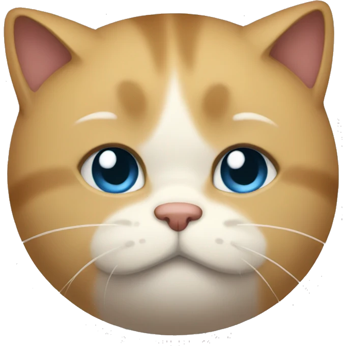 Sad cat emoji