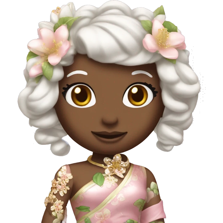 Hello kitty in jasmine bean like make up ￼ emoji