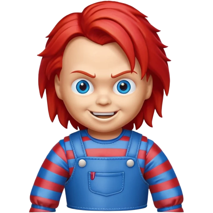 Un emojin de chuky emoji