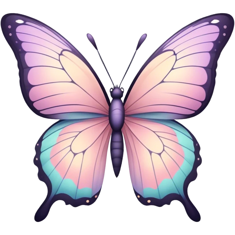 Pastel butterfly  emoji