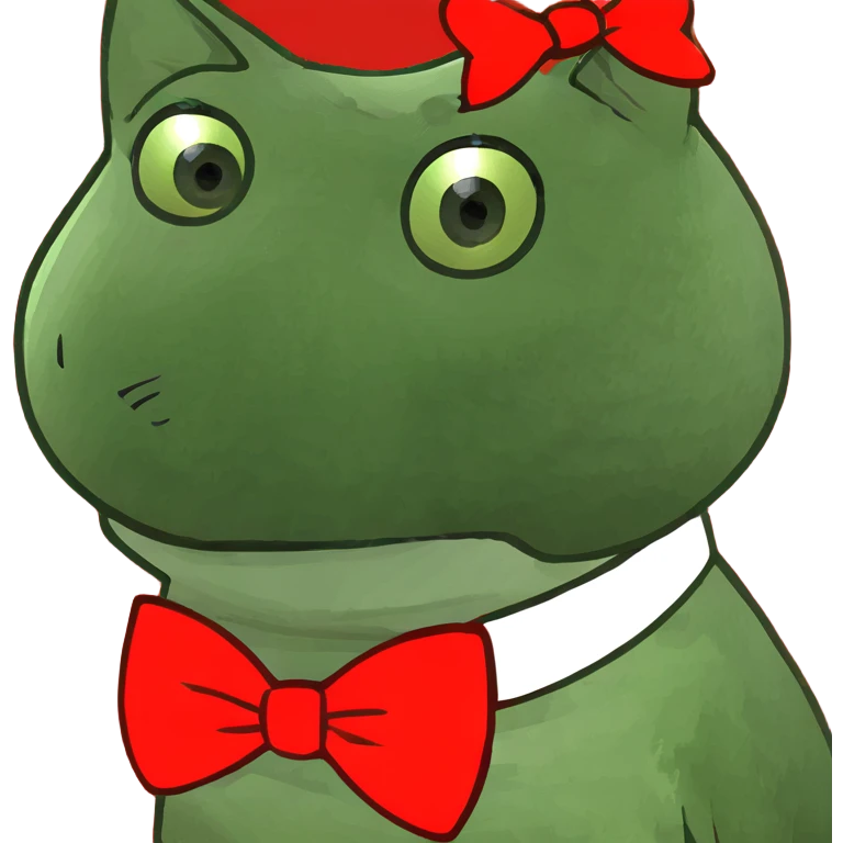 Cat big cute eyes emoji