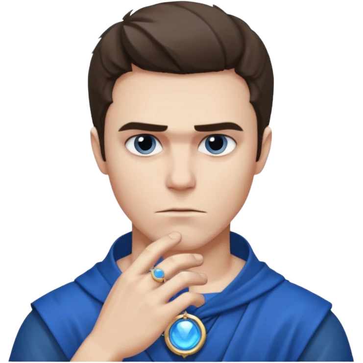 The vampire diaries Stefan blue daylight ring  emoji