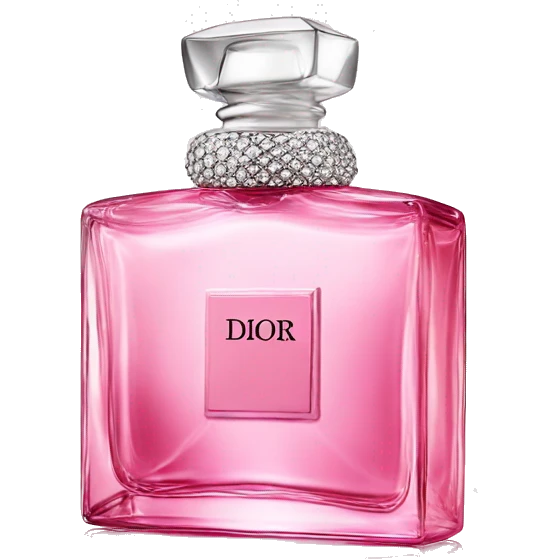 Pink Dior parfume emoji
