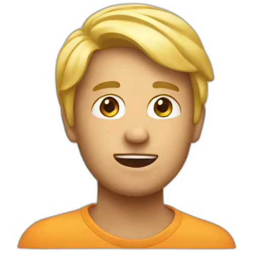 Saving money emoji. Use classic face of emoji. emoji