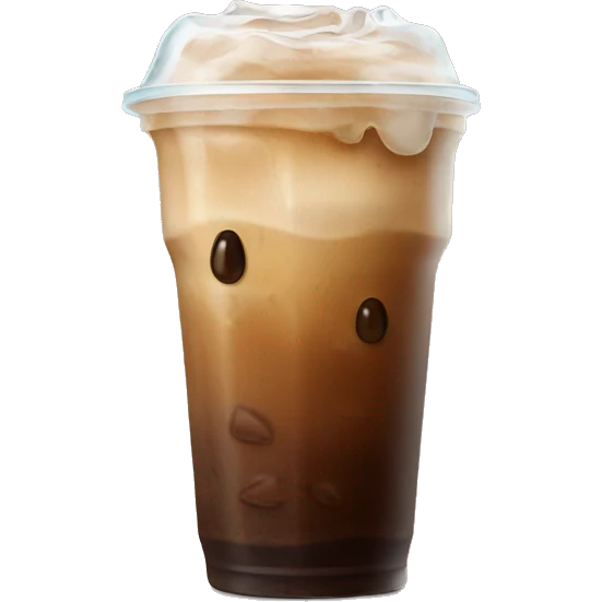 iced coffee emoji