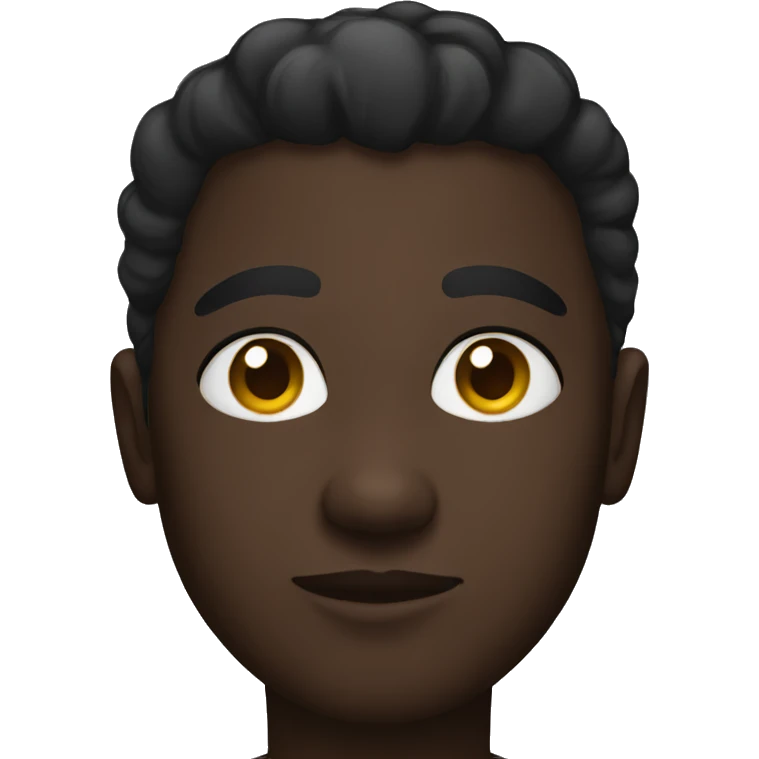 Dark skin emoji