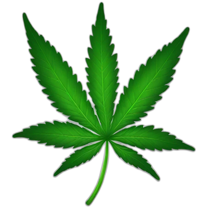 cannabis emoji