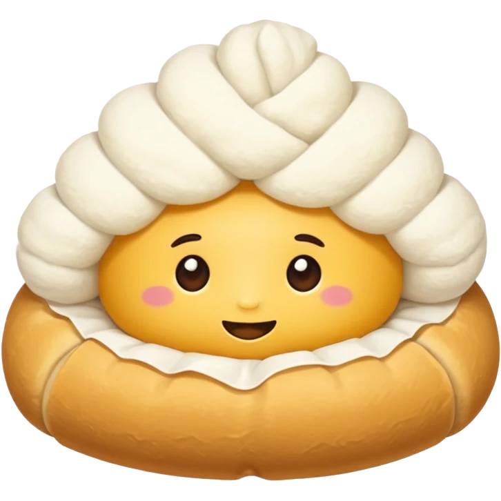 patishapta white color without plate under it emoji