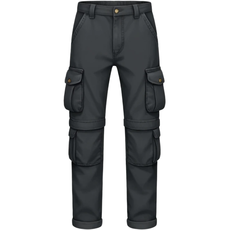 black cargo pants emoji