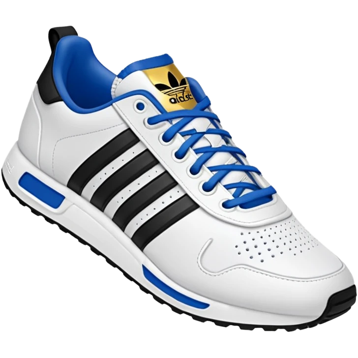 Adidas terliği tutan el emoji