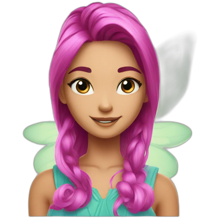 Bloom of Winx Club emoji