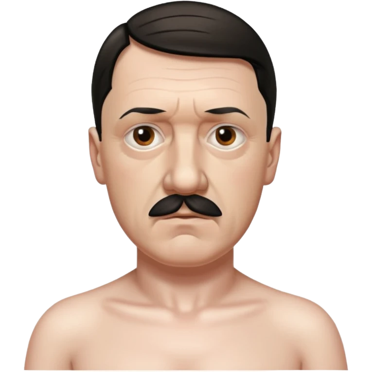 Голый Гитлер  emoji