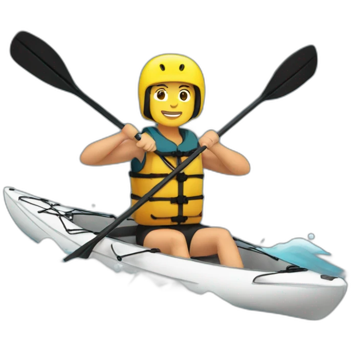kayaker emoji