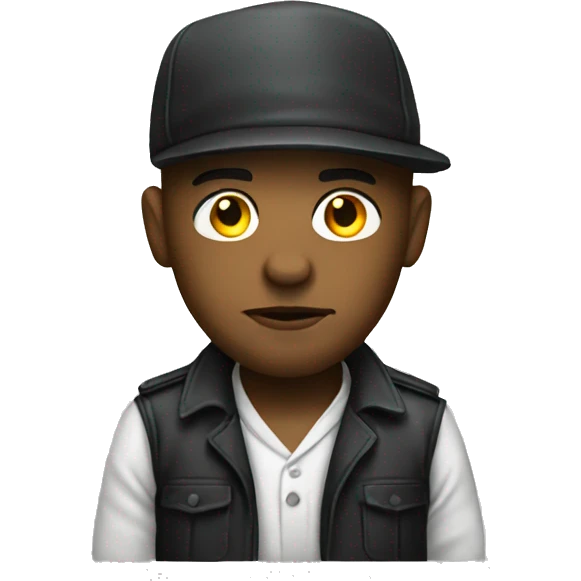 A gangster emoji