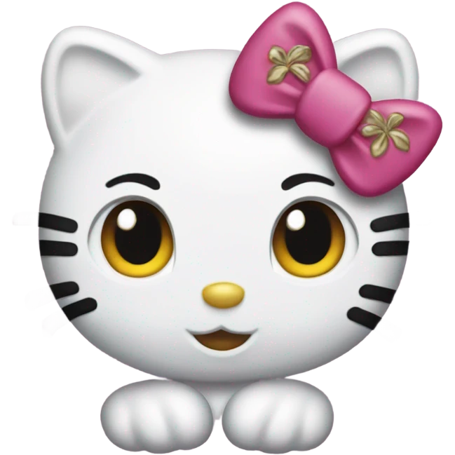 New Orleans hello kitty  emoji