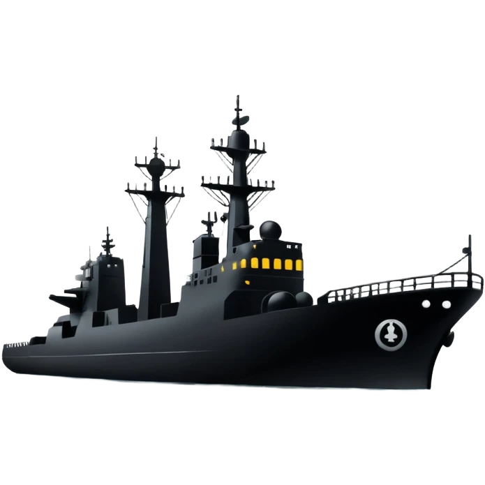 generate an ultra realistic shadow Russian fleet emoji