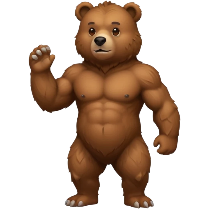 Медведь emoji