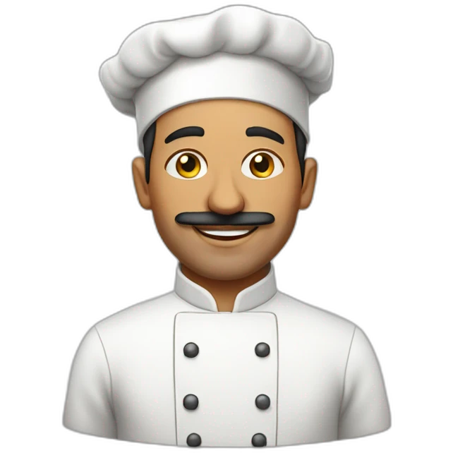 Moroccan bold cook emoji
