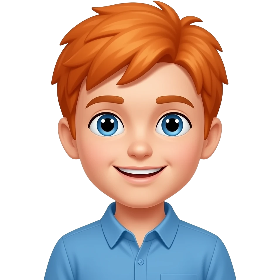 Hey Brother avicii Official video Boy With orange hair and blue shirt Went dad to take the tv shop emoji