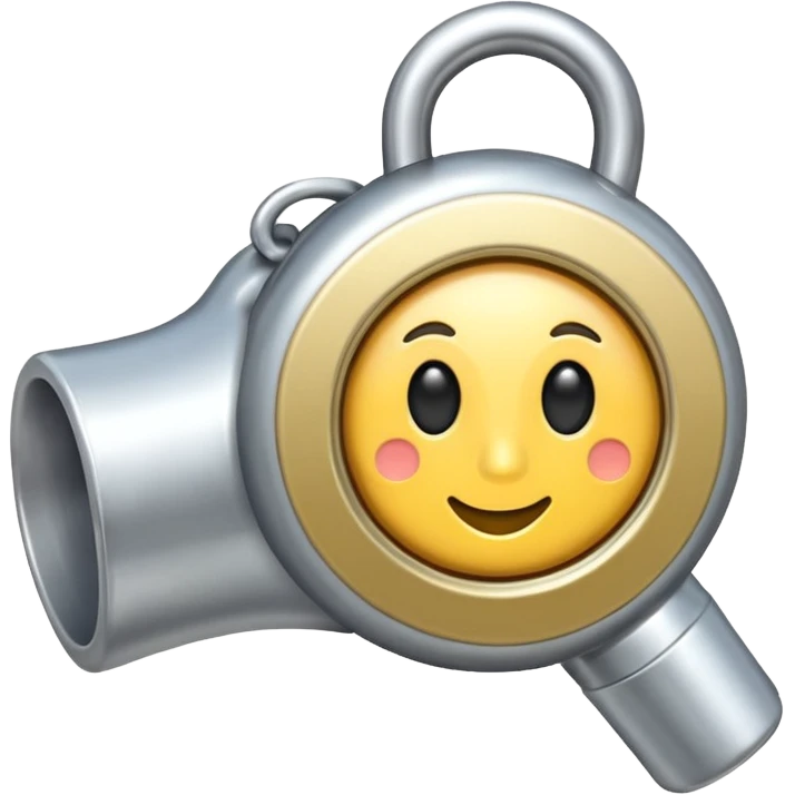 make a whistle emoji