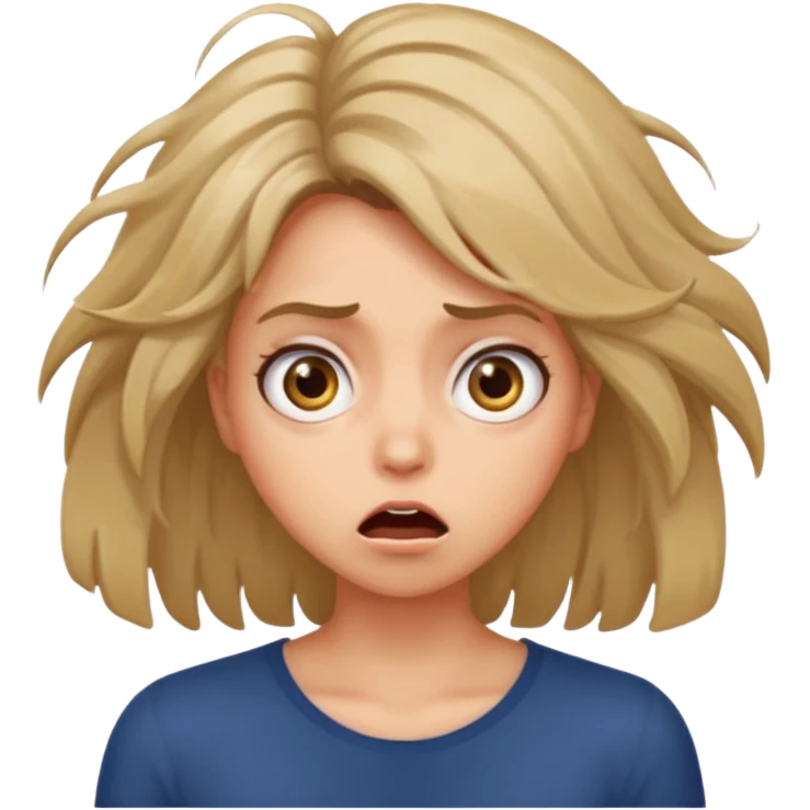 panic women emoji