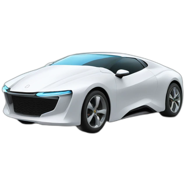 Futuristic Car emoji