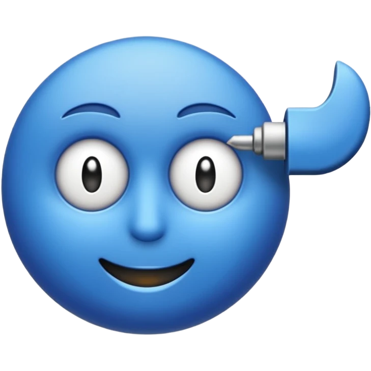 O inima mov,cu trecere spre albastru deschis si coada de drac! emoji