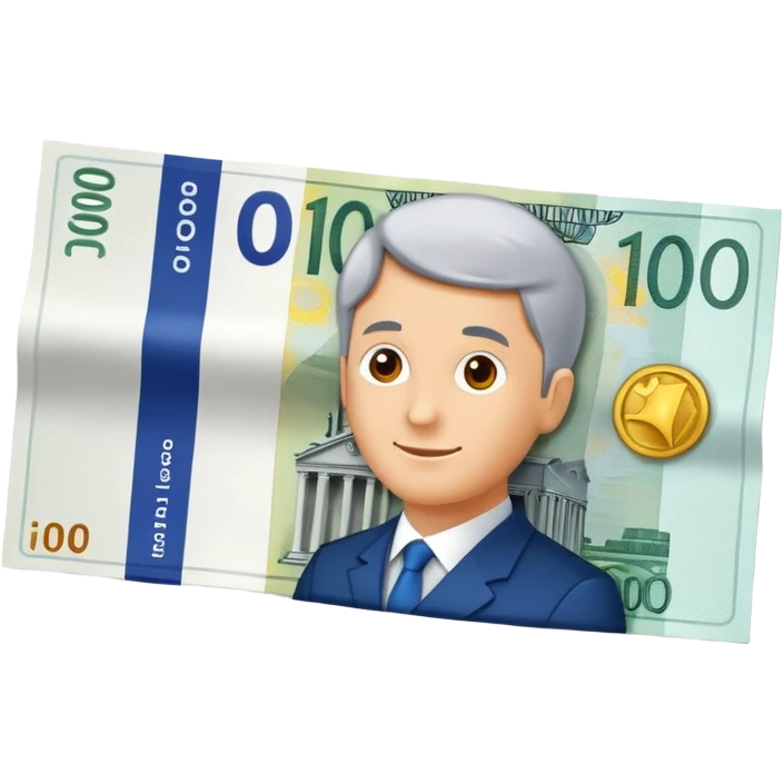 banconota 10 euro emoji