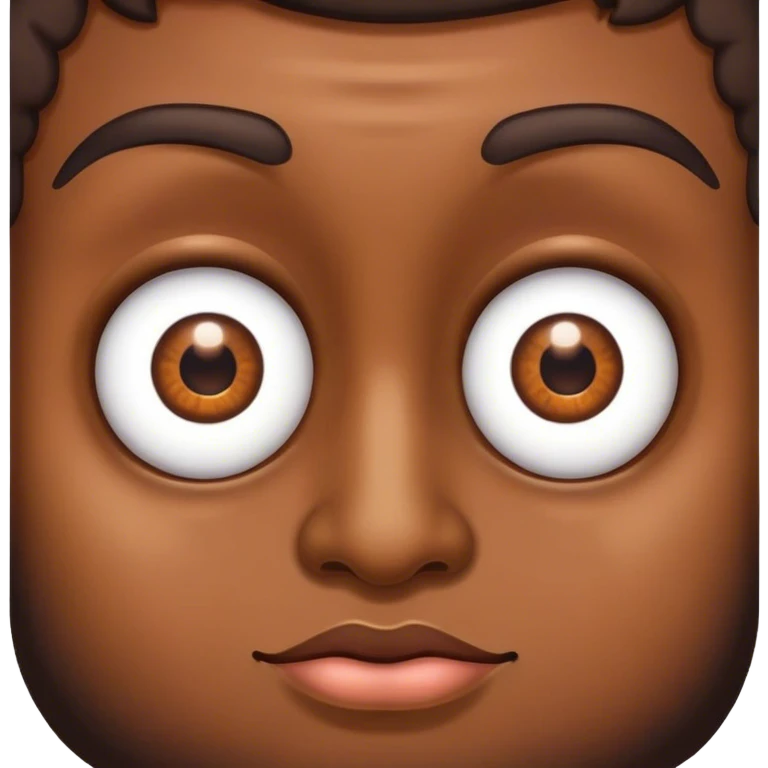 person with three eyes emoji