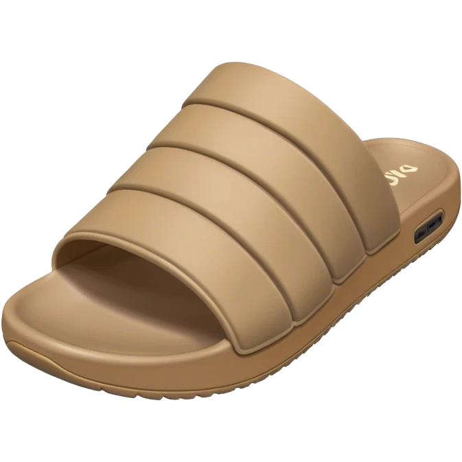 yeezy tan slide emoji