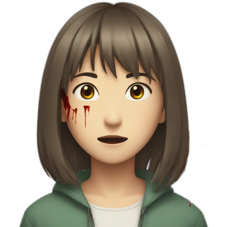 bloody chihiro emoji