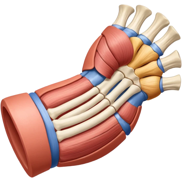 Elbow muscle anatomy emoji