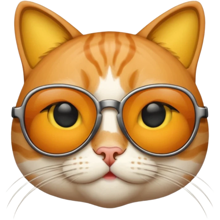 Cat wearing sunglasses emoji
