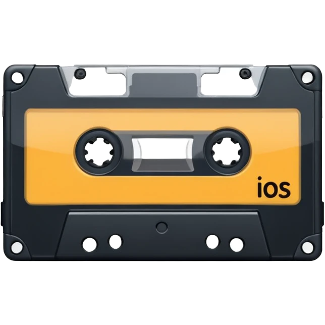 casette tape emoji