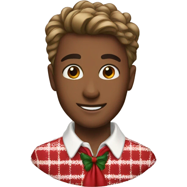 Christmas preppy emoji