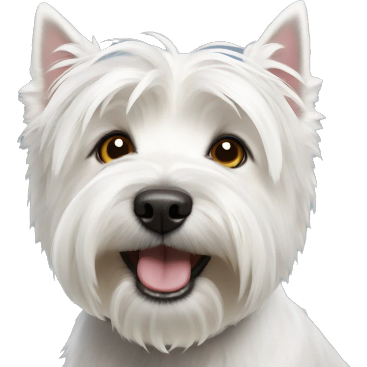 west highland white terrier emoji