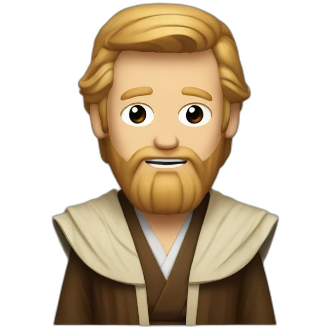 donald trump with obiwan kenobi emoji