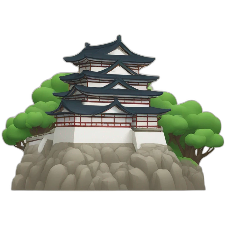 japan castle emoji