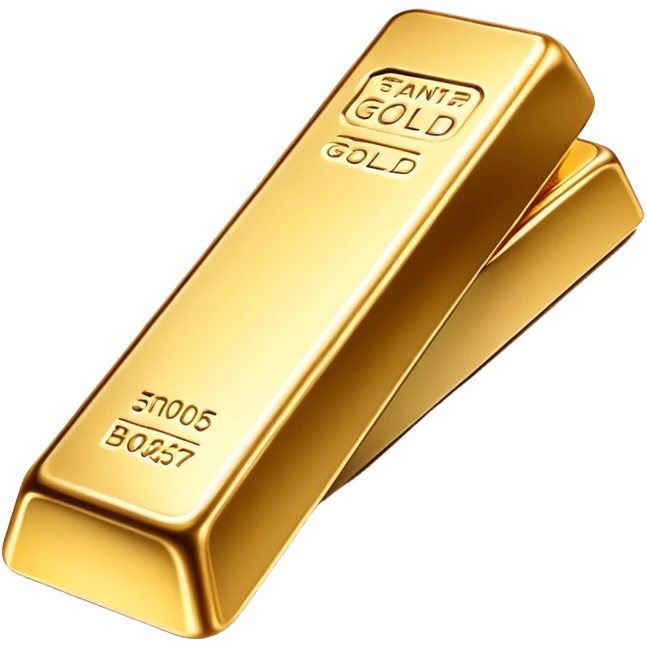 Cinematic Realistic Gold Bar, Radiant and brilliant, with smooth, polished golden bars reflecting the light in stunning highlights. The soft, warm glow of the metal exudes luxury and elegance, catching every glimmer in the surrounding environment. Soft glowing outline, capturing the essence of wealth and timeless beauty in gleaming gold. emoji