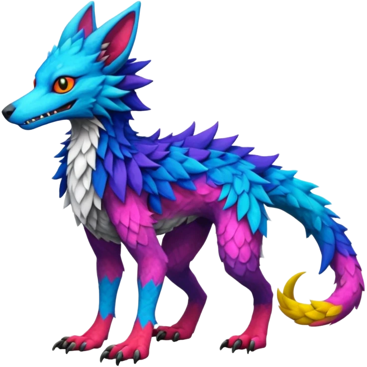 Trico-Sergal-Fakémon-creature-fusion (full body) emoji