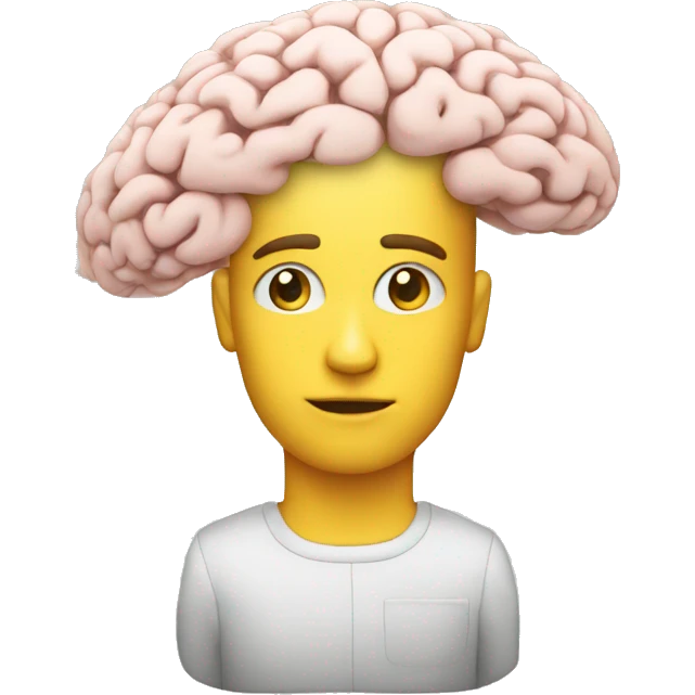 Creator thinking, brain, money emoji