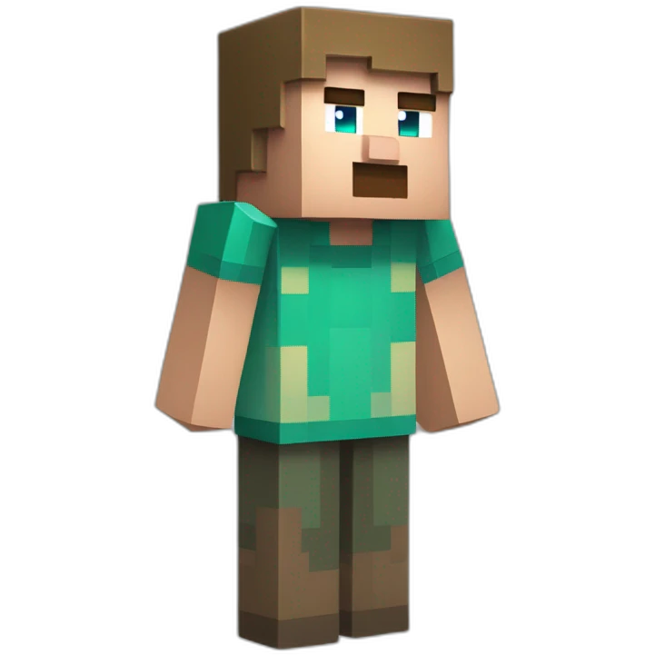 minecraft steve decepcionado emoji