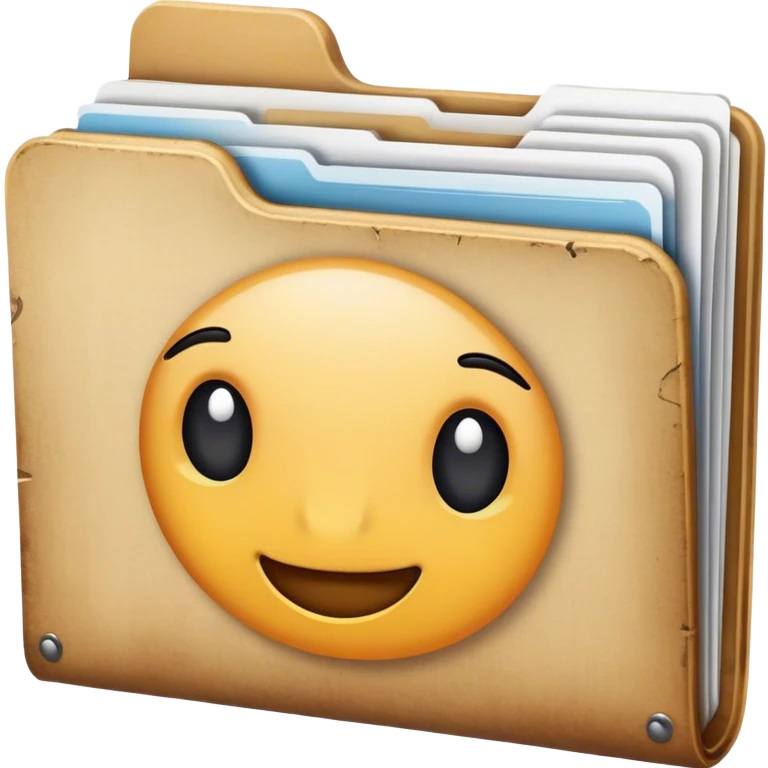 folder with documents emoji