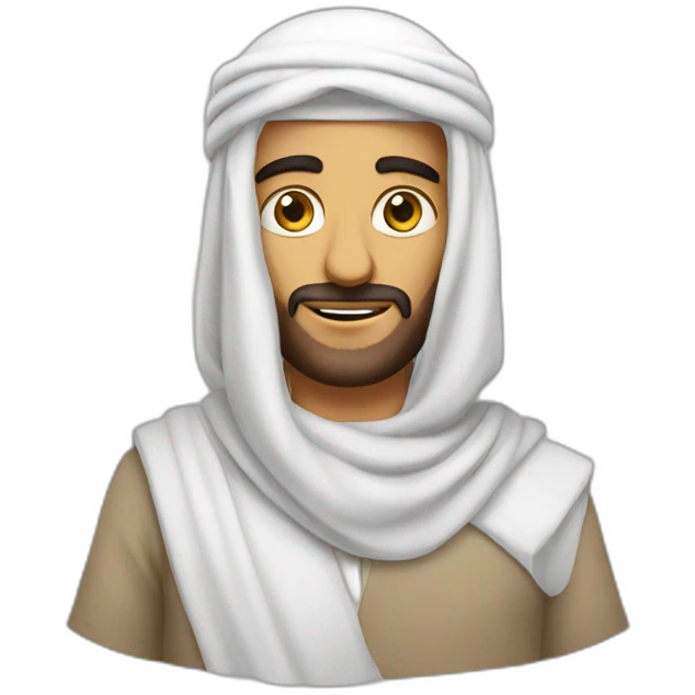 Un arabe emoji
