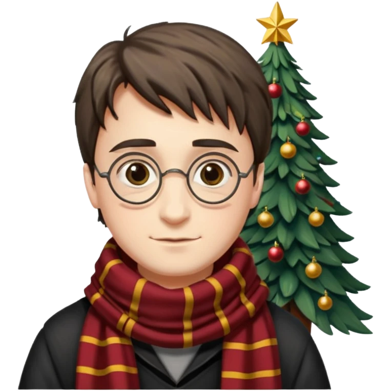 Harry Potter Christmas emoji