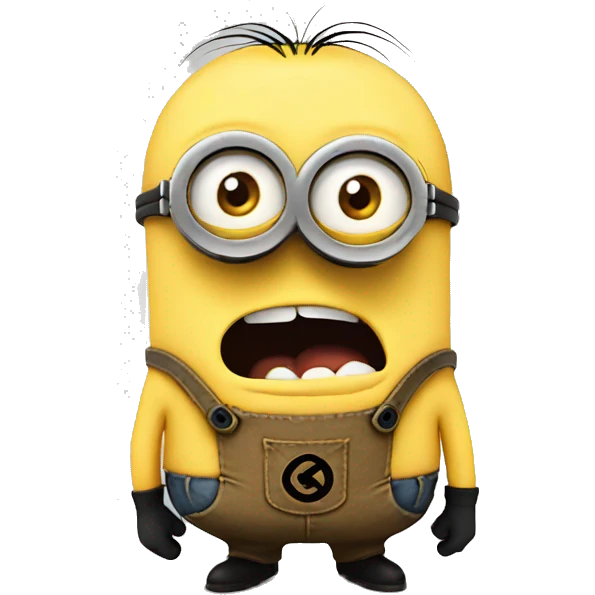 Minion angry  emoji