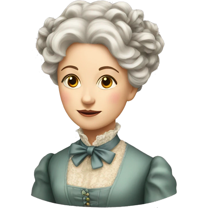 victorian lady  emoji