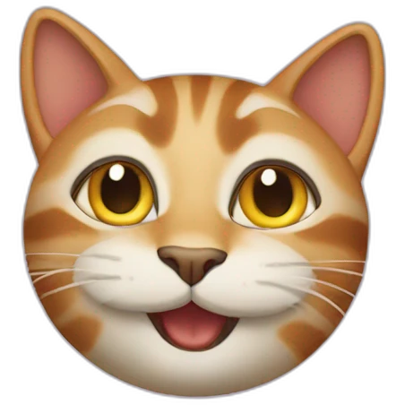 Cat musical emoji